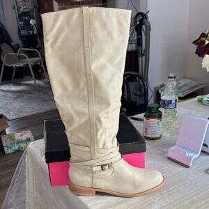 Charlotte Russe Oksana knee high boots